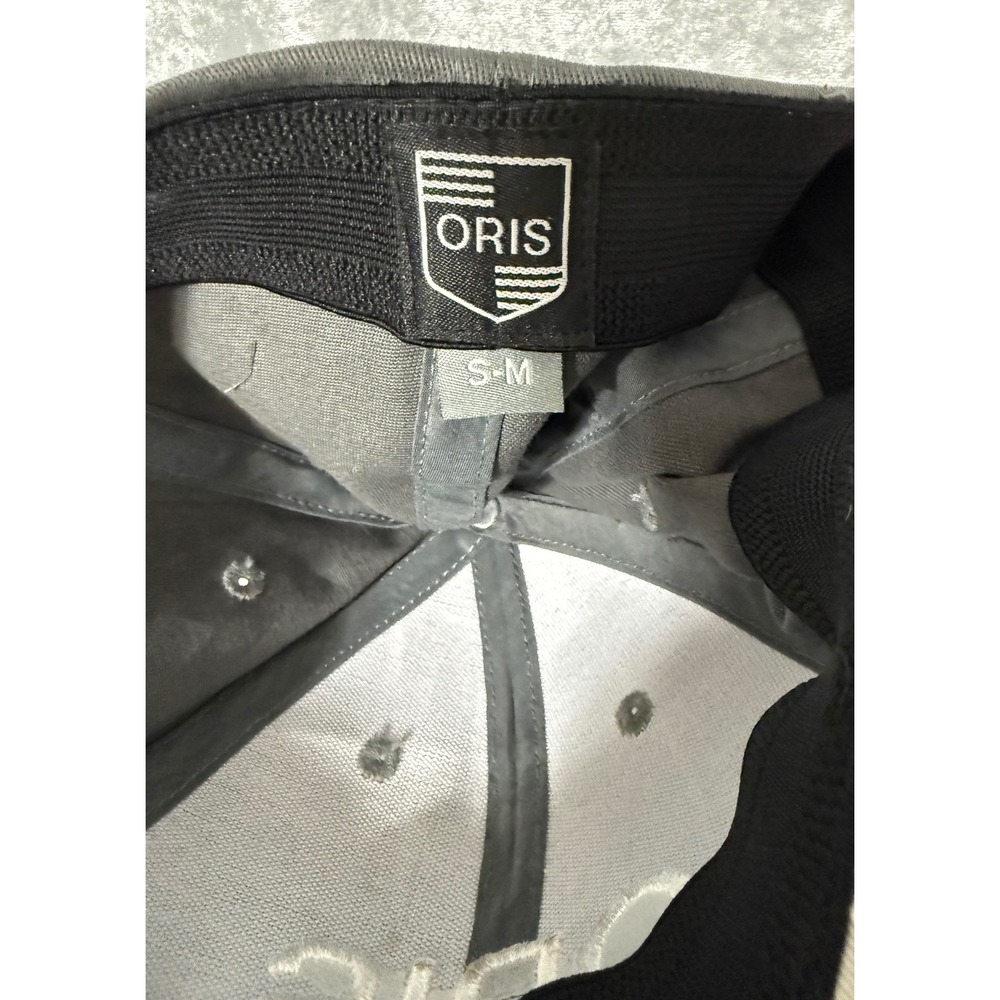 Oris Holstein 1904 Mens Grey Embroidered Baseball Cap Fitted Hat Go Your Own Way - Picture 6 of 6